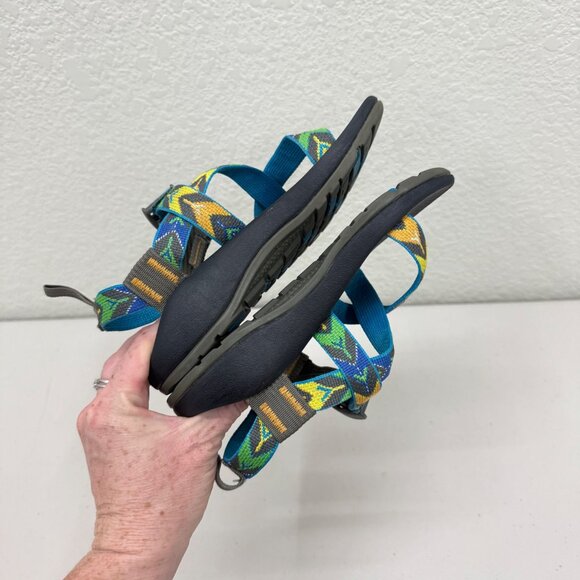 Chaco Z/1 Multicolor Classic Adjustable Strap Hiking Sandals Shoes Kids size 13 - Picture 7 of 8